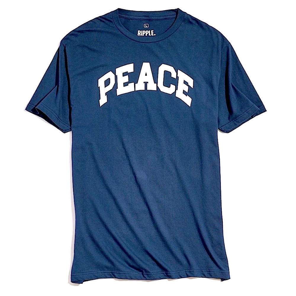 ☮️ NEW Urban Outfitters PEACE T-Shirt ✌️ - Picture 1 of 2